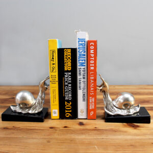 Retro Snail Bookends – SOLD
