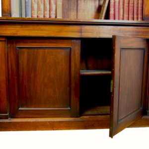 Victorian Mahogany Open Bookcase – SOLD