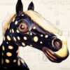 Antique-painted-rocking-horse-collectable-Victorian-Napoleonrockefeller.com