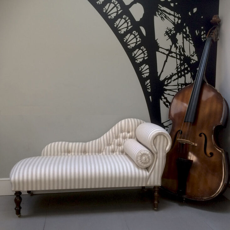 Sasha Chaise Longue NapoleonRockefeller Vintage and retro furniture, bespoke handcrafted