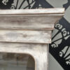 Painted-antique-distressed-stone-effect-bookcase-Napoleonrockefeller.com