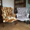 Sheerluxe velvet armchair|velvet button back| velvet armchair|velvet tub chair