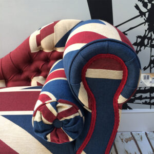 Union Jack chaise|Union Jack chair| Union Jack seat| Union Jack| British| Hand-crafted chair|chaise|chaise longue| chaise London| British flag | Union Jack London| Interiors| Interior design| Union Jack interiors| Union Jack bespoke| Union Jack home decor| Union Jack products| Union Jack gifts| Union Jack antiques