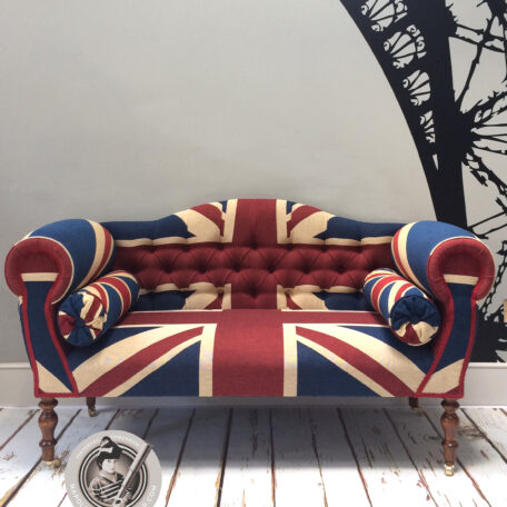 Union Jack sofa|Union Jack chair| Union Jack seat| Union Jack| British| Hand-crafted chair|chaise|chaise longue| chaise London| British flag | Union Jack London| Interiors| Interior design| Union Jack interiors| Union Jack bespoke| Union Jack home decor| Union Jack products| Union Jack gifts| Union Jack antiques