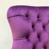 handcrafted seating | armchairs | sofas | handmade seating | purple velvet armchair | purple velvet | velvet sofas| velvet armchairs | club chair | handcrafted seating London | London interiors | London home decor | bespoke chairs | NapoleonRockefeller.com
